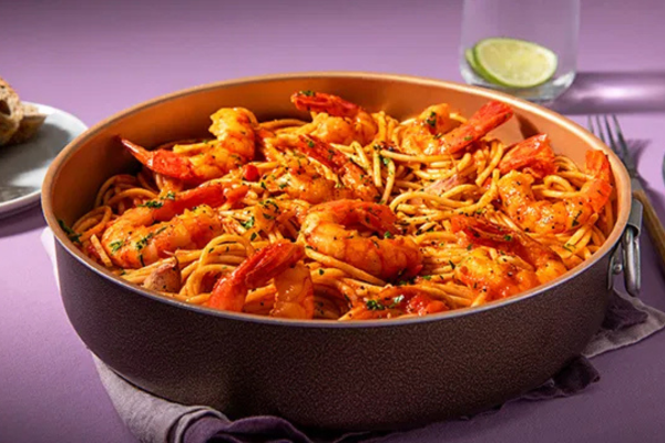 Brown Butter Tomato Scampi